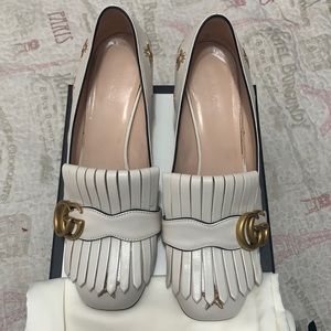 Gucci Quentin Loafers (Mystic White) Bees & Stars